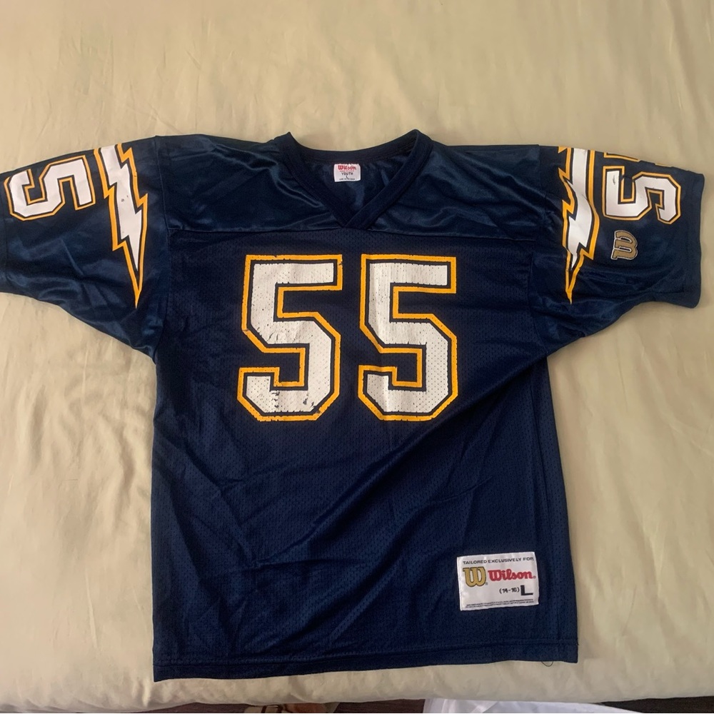 Vintage Kids Seau Chargers Jersey